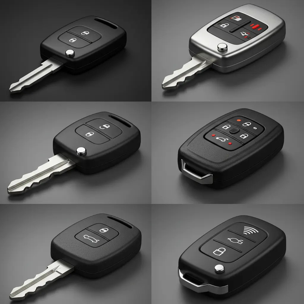 Different Car Key Types